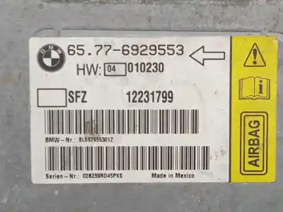 Second-hand car spare part airbag control unit for bmw 7 (e65, e66, e67) 730 d oem iam references 65776929553  
