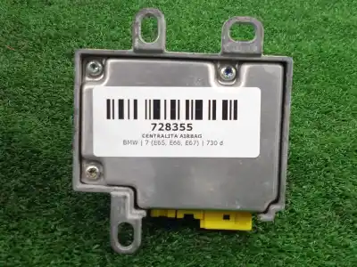 Second-hand car spare part airbag control unit for bmw 7 (e65, e66, e67) 730 d oem iam references 65776929559 - 12231789  