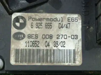 Second-hand car spare part electronic module for bmw 7 (e65, e66, e67) 730 d oem iam references 6925655 - 110652 04  