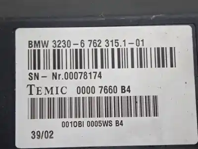 Second-hand car spare part electronic module for bmw 7 (e65, e66, e67) 730 d oem iam references 32306762315101 - 00078174 - 00007660b4  