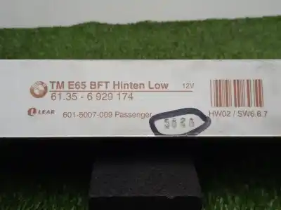 Second-hand car spare part central locking pump for bmw 7 (e65, e66, e67) 730 d oem iam references 61356929174 - 6015007009  