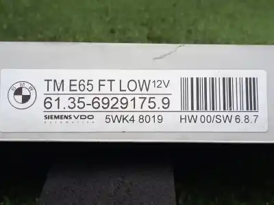 Second-hand car spare part central locking pump for bmw 7 (e65, e66, e67) 730 d oem iam references 613569291759  