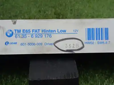 Second-hand car spare part central locking pump for bmw 7 (e65, e66, e67) 730 d oem iam references 61356929176 - 6015006009  