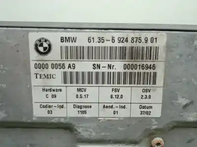Second-hand car spare part electronic module for bmw 7 (e65, e66, e67) 730 d oem iam references 61356924875901 - 00000056a9  