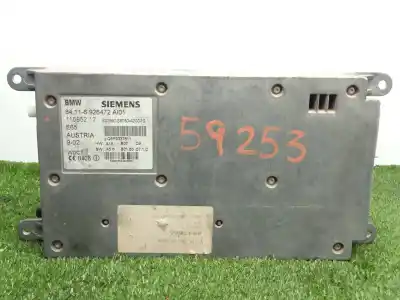 Second-hand car spare part electronic module for bmw 7 (e65, e66, e67) 730 d oem iam references 61356924875901 - 00000056a9  