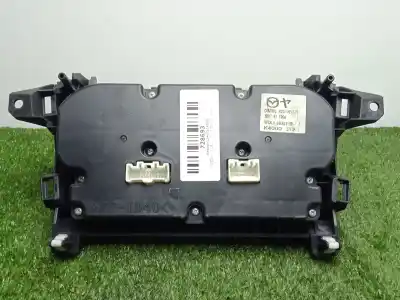 Peça sobressalente para automóvel em segunda mão comando de sofagem (chauffage / ar condicionado) por mazda 3 (bl) 1.6 mzr cd (bl14) referências oem iam bhb761190a  
