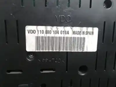 Автозапчастина б/у панель інструментів для seat cordoba (6l2) 1.9 sdi посилання на oem iam w06l0920801a - sez7z0e2960447  
