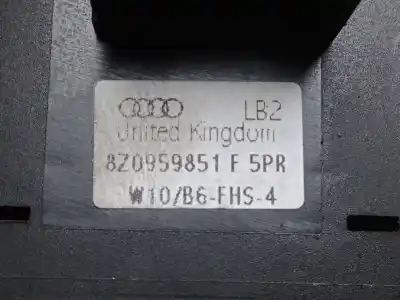 Автозапчастина б/у передні вікний вмикач для audi a4 b6 (8e2) 2.0 посилання на oem iam 8z0959851f  