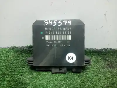Second-hand car spare part Power Management Control Unit for MERCEDES-BENZ CLASE E (W210) BERLINA DIESEL 2.2 Diesel CAT OEM IAM references 2108203526 - 354267  