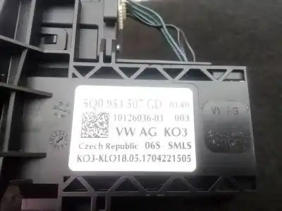 Second-hand car spare part multifunction switch for seat leon st (5f8) 1.6 tdi oem iam references 5q0953507gd  