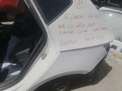 Second-hand car spare part rear left winglet for seat leon (5f1) 1.6 tdi oem iam references  Second-hand car spare part rear left winglet for seat leon (5f1) 1.6 tdi oem iam references