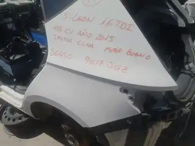 Second-hand car spare part rear left winglet for seat leon (5f1) 1.6 tdi oem iam references   