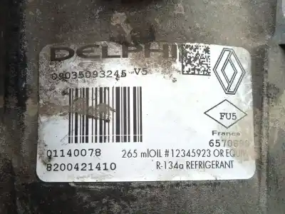Second-hand car spare part air conditioning compressor for renault laguna ii (bg0/1_) 1.9 dci (bg1a, bg1w, bg0g) oem iam references 8200421410  