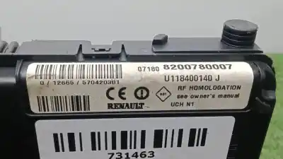 Автозапчасти б/у блок реле/предохранителей за renault scénic ii (jm0/1_) 1.5 dci (jm1f) ссылки oem iam 8200780007 - u118400140j uchn1 