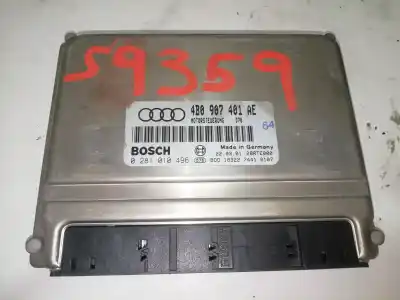 İkinci el araba yedek parçası ecu motor kontrol cihazi için audi a6 c5 (4b2) 2.5 tdi oem iam referansları 4b0907401ae - 0281010496 d70 