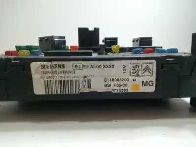 İkinci el araba yedek parçası röle/sigorta kutusu için citroen c3 i (fc_, fn_) 1.4 hdi oem iam referansları s118085200 - 3715380 bsif0200 