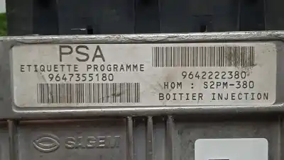 Автозапчасти б/у блок управления двигателем за citroen c3 i (fc_, fn_) 1.4 i ссылки oem iam 216473582 - 9647355180 - 9642222380 - 84820v02 12v 