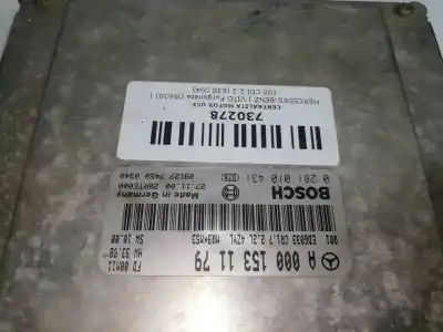 Автозапчасти б/у блок управления двигателем за mercedes-benz vito furgón (w638) 108 cdi 2.2 (638.094) ссылки oem iam a0001531179 - 0281010431 ed6033 