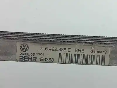 Автозапчастина б/у масляний радіатор для volkswagen touareg (7la, 7l6, 7l7) 2.5 r5 tdi посилання на oem iam 7l6422885e 560x75x16  Автозапчастина б/у масляний радіатор для volkswagen touareg (7la, 7l6, 7l7) 2.5 r5 tdi посилання на oem iam 7l6422885e 560x75x16