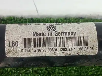 Автозапчастина б/у трансмісія задня ліва для volkswagen touareg (7la, 7l6, 7l7) 2.5 r5 tdi посилання на oem iam 7l6501201b longitud: 745mm  Автозапчастина б/у трансмісія задня ліва для volkswagen touareg (7la, 7l6, 7l7) 2.5 r5 tdi посилання на oem iam 7l6501201b longitud: 745mm