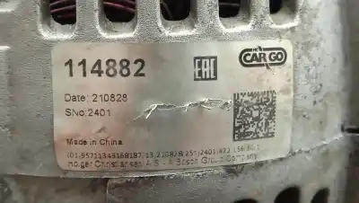 Автозапчасти б/у генератор за renault scénic ii (jm0/1_) 1.5 dci (jm1e, jm16) ссылки oem iam 114882 110ah - 6.canales - polea.embrague 