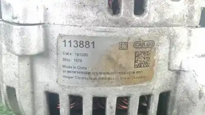 Second-hand car spare part alternator for bmw 3 compact (e46) 320 td oem iam references tg15c012 polea.hembrague - 6.canales - 150.ah - 14v 