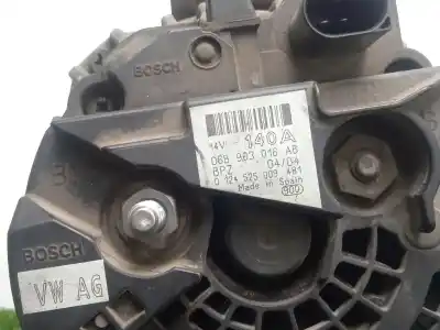 Автозапчасти б/у генератор за audi a4 b6 (8e2) 2.0 ссылки oem iam 06b903016ab - 0124525009481 140ah - polea.embrague - 6.canales 