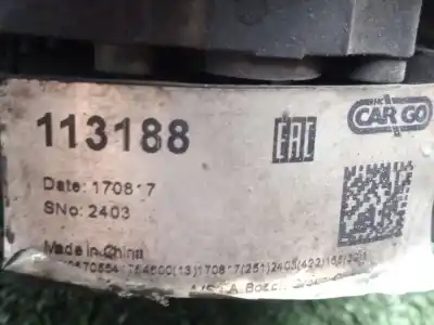 Peça sobressalente para automóvel em segunda mão alternador por iveco eurocargo 100e18 e5 referências oem iam 113188 70ah - 24v 