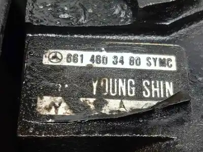 Second-hand car spare part steering pump for ssangyong musso 2.9 tdi grand lux oem iam references 6614603480  ø polea: 115mm