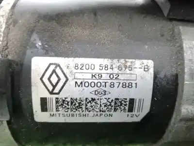 Pezzo di ricambio per auto di seconda mano motorino di avviamento per nissan qashqai / qashqai +2 i (j10, nj10, jj10e) 1.5 dci riferimenti oem iam m000t87881 - 8200584675  