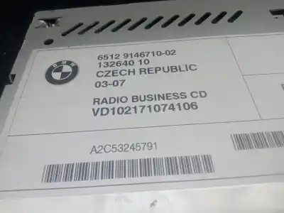Peça sobressalente para automóvel em segunda mão sistema de áudio / rádio cd por bmw x3 (e83) 2.0 i referências oem iam 6512914671002 - 13264010  