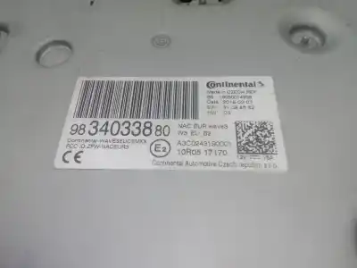 Автозапчастина б/у аудіо система / радіо cd для citroen c4 cactus 1.5 bluehdi 100 посилання на oem iam 9834033880  