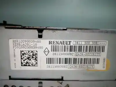 Автозапчасти б/у аудиосистема / радио cd за renault scénic iii (jz0/1_) 1.5 dci ссылки oem iam 281150030r  