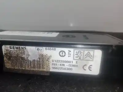 Автозапчастина б/у електронний модуль для citroen c4 picasso i monospace (ud_) 1.6 hdi посилання на oem iam 9662258380  