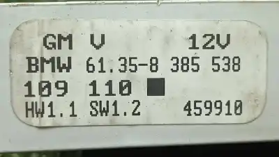 Автозапчастина б/у модуль комфорт для bmw 3 (e46) 320 d посилання на oem iam 61358385538 - 109110 - 459910  