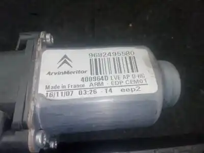 Автозапчастина б/у двигатель переднього правого скла для citroen c4 picasso i monospace (ud_) 1.6 hdi посилання на oem iam 9682495580 - 400964d  