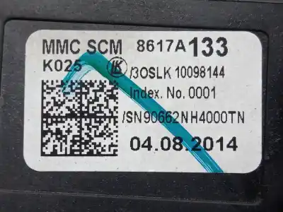 Автозапчастина б/у управління світлом для mitsubishi mirage / space star vi fastback (a0_a) 1.2 (a03a) посилання на oem iam 8600a495 - 30slk10098118 - 8617a133  