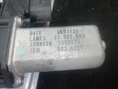 Second-hand car spare part rear left window regulator for bmw 1 (e87) 118 d oem iam references 71002603 - 1060078 - 9030221 - 60803150  