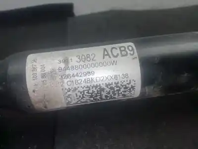 Автозапчастина б/у передня права трансмісія для opel astra k (b16) 1.6 cdti (68) посилання на oem iam 39113082acb9 - acb9 - 39113082  