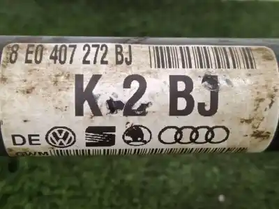 Pezzo di ricambio per auto di seconda mano trasmissione anteriore destra per audi a4 b6 (8e2) 2.5 tdi quattro riferimenti oem iam 8e0407272bj  