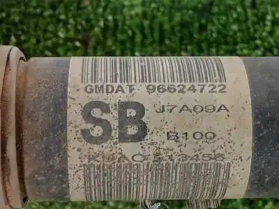 Second-hand car spare part front right transmission for chevrolet captiva 2.0 diesel cat oem iam references 96624722 l545mm 