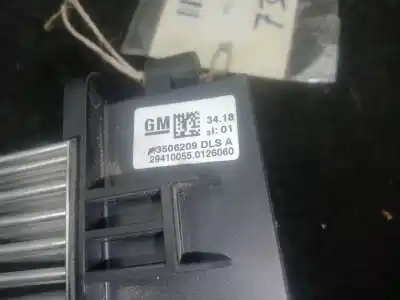 Автозапчасти б/у сопротивление нагреву за opel astra k (b16) 1.6 cdti (68) ссылки oem iam 13506209 - 29410055 - 0126060  