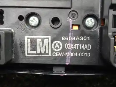 Автозапчастина б/у передні вікний вмикач для mitsubishi mirage / space star vi fastback (a0_a) 1.2 (a03a) посилання на oem iam 8608a301  