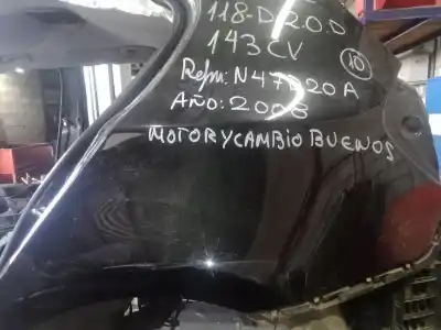 Peça sobressalente para automóvel em segunda mão aba do guarda-lamas traseiro esquerdo por bmw serie 1 berlina (e81/e87) 2.0 turbodiesel cat referências oem iam 