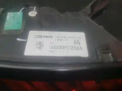 Second-hand car spare part right tailgate light for omoda 5 1.6 tgdi oem iam references 505000723aa - 605000723aa  