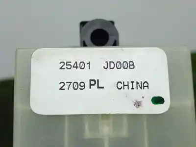 Peça sobressalente para automóvel em segunda mão botão / interruptor elevador vidro dianteiro esquerdo por nissan qashqai / qashqai +2 i (j10, nj10, jj10e) 1.5 dci referências oem iam 25401jd00b  