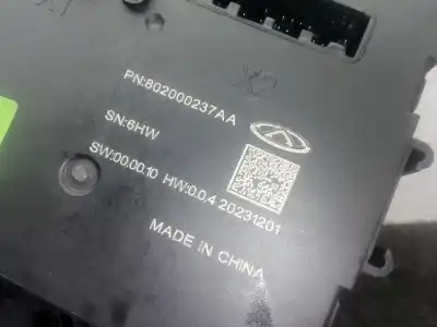 Second-hand car spare part electronic module for omoda 5 1.6 tgdi oem iam references 802000237aa  