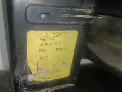 Second-hand car spare part left tailgate light for dacia duster (hs_) 1.5 dci (hsaj) oem iam references 265550035r  