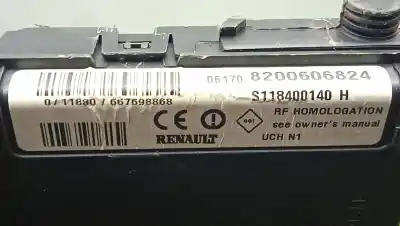 İkinci el araba yedek parçası kontrol ünitesini kontrol edin için renault scénic ii (jm0/1_) 1.9 dci (jm14) oem iam referansları 8200606824 - s118400140h uchn1 