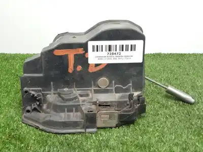 Second-hand car spare part rear right door lock for bmw 7 (e65, e66, e67) 730 d oem iam references 7036172
